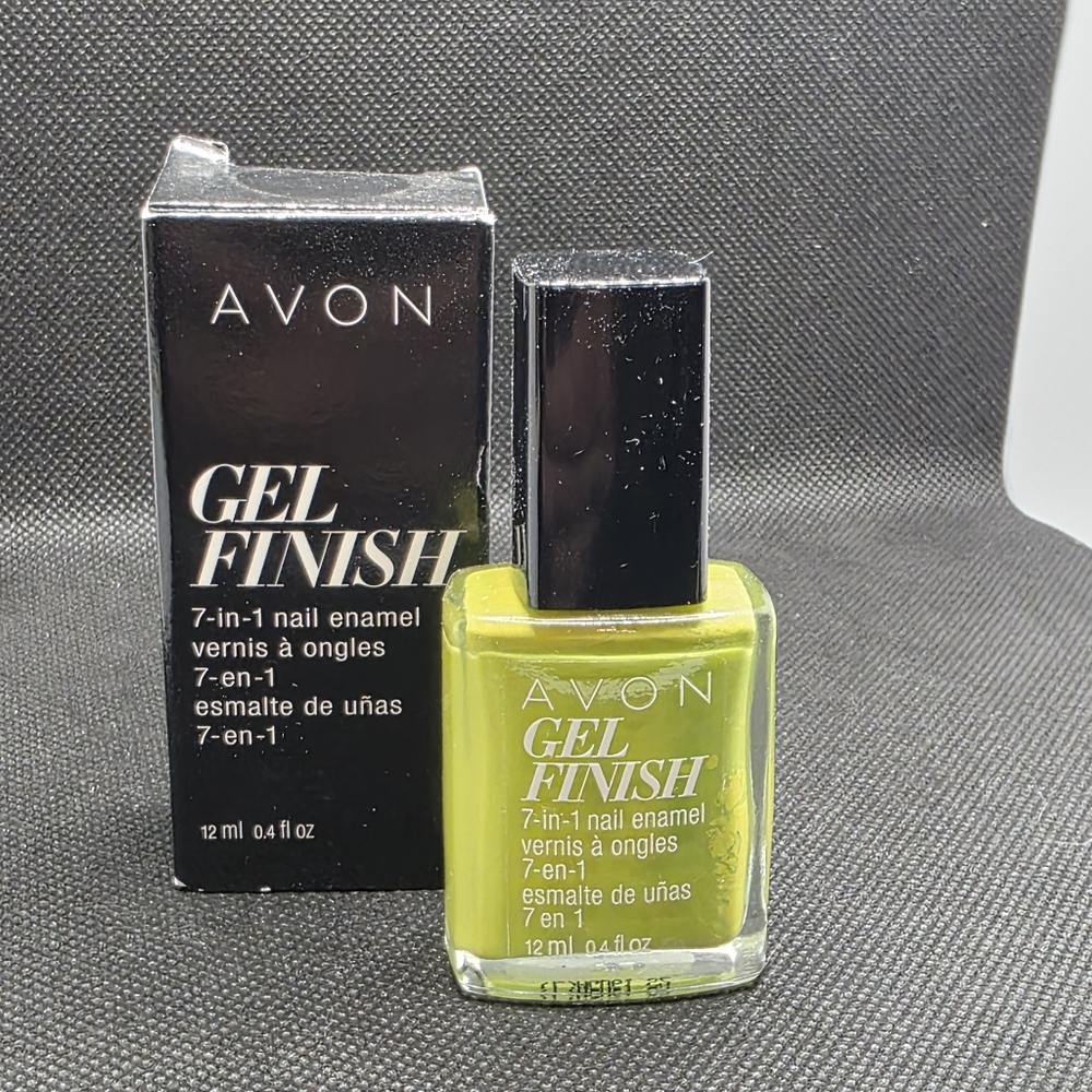 *4 For $25* Avon Gel Finish 7-in-1 Nail Enamel Citronized
